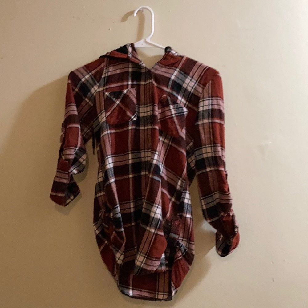No boundaries Flannel sweatshirt